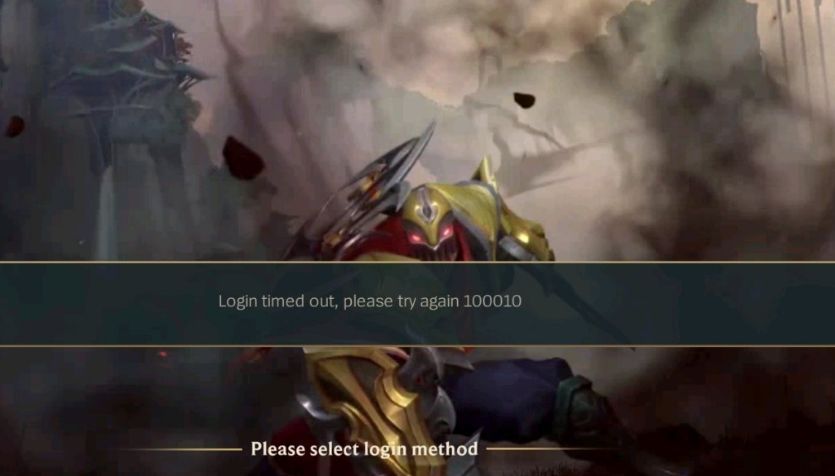 英雄联盟手游login time out怎么办？错误代码100010解决方法[多图]