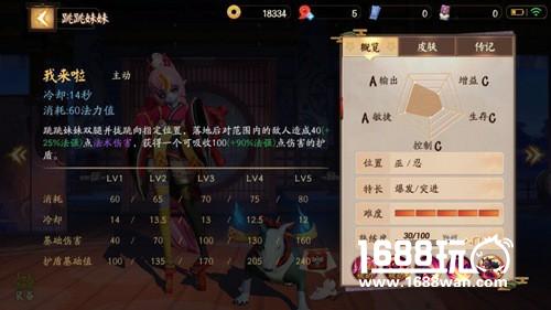 跳跳妹妹实战技巧分享 决战平安京跳跳妹妹式神解析[多图]