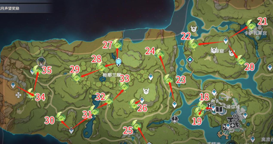 原神草神瞳3.0有多少个