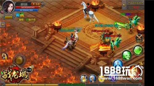 《战龙城HD》第四届3V3跨服战前十揭晓[多图]
