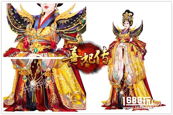 高精度华贵宫廷 新版《熹妃传》手游NPC“定妆照”曝光[多图]