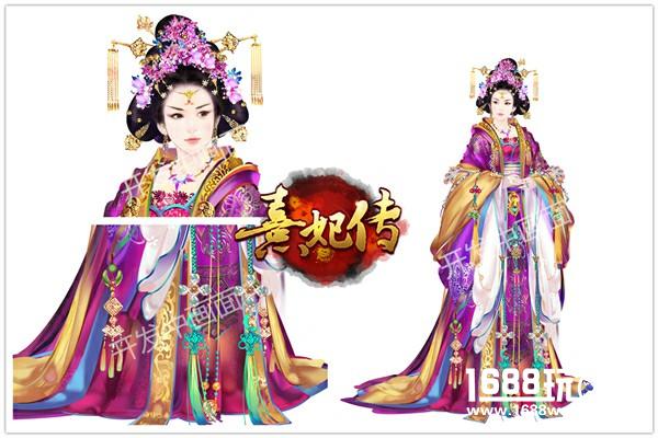 高精度华贵宫廷 新版《熹妃传》手游NPC“定妆照”曝光[多图]