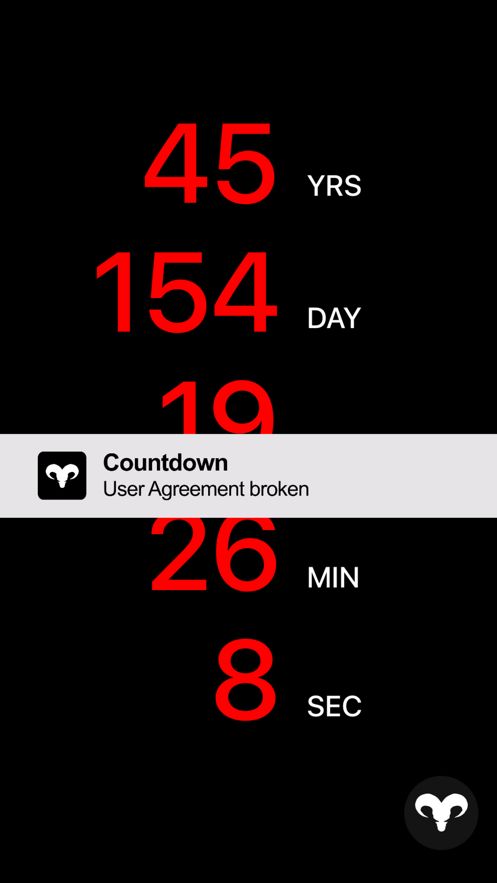 countdown app是真的吗？准吗？[多图]