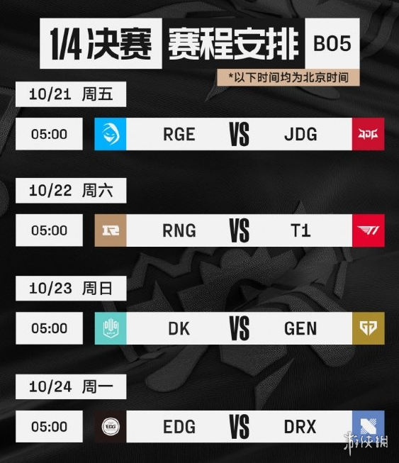 s12八强几点打 lols12全球总决赛8强比赛时间