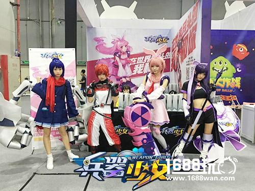 软妹萌萌哒《兵器少女》武器娘亮相漫展[多图]