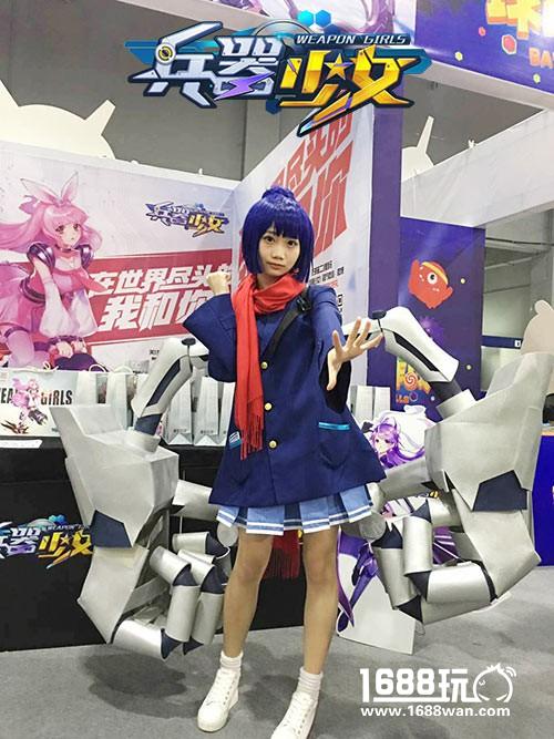 软妹萌萌哒《兵器少女》武器娘亮相漫展[多图]