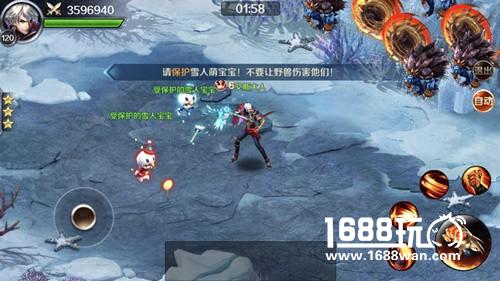 雪人宝宝萌动登场 《幻城》手游陪你迎新年[多图]