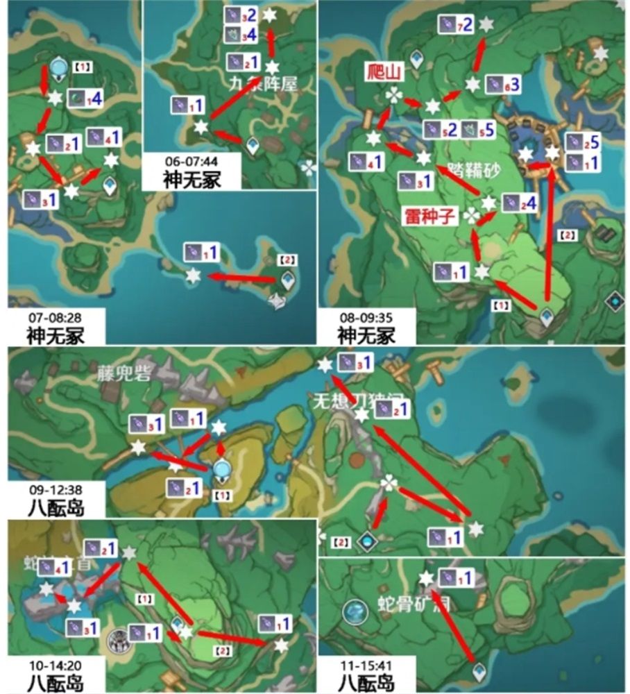 原神鬼兜虫采集点位置大全 2.8鬼兜虫最佳采集路线分布图[多图]
