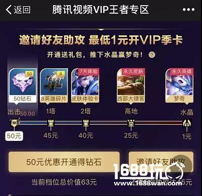 腾讯视频王者荣耀联合发福利，会员特权重磅升级[多图]