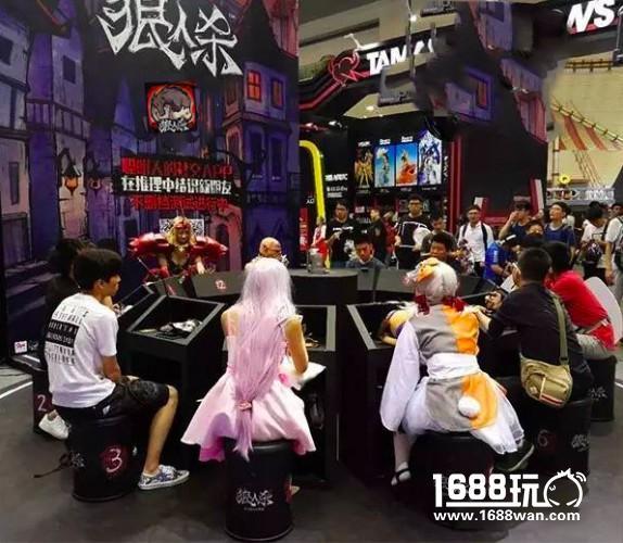 CCG现场coser集聚 疯玩狼人杀[多图]