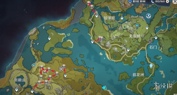《原神》3.0盗宝团分布图 盗宝团讨伐路线图