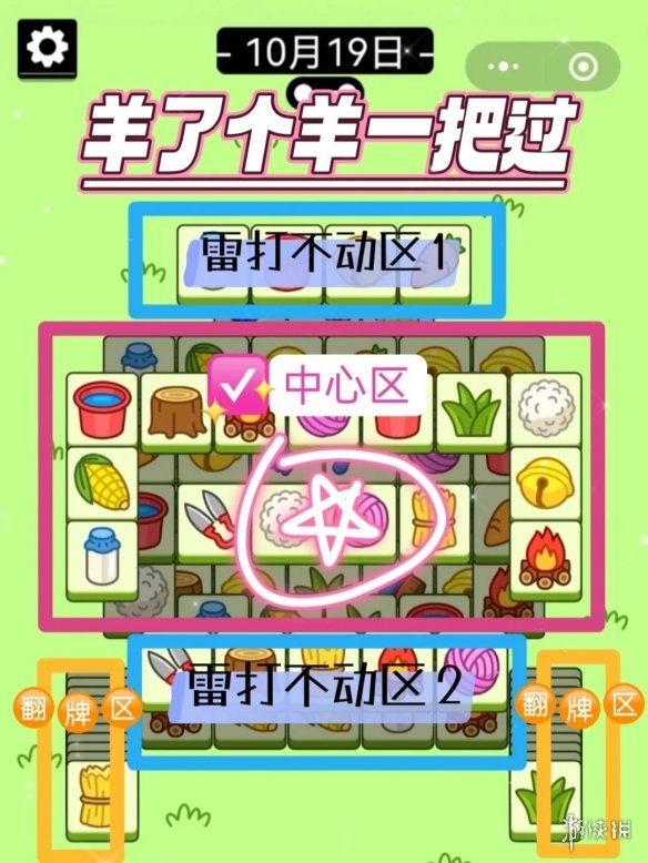 《羊了个羊》10月19日攻略 每日一关通关技巧10.19