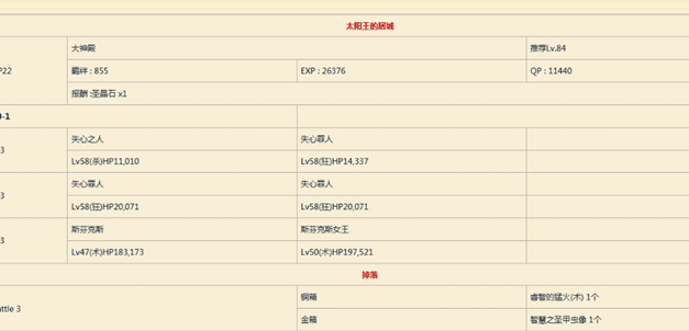FGO Free本刷术阶狗粮关卡推荐 术阶狗粮去哪刷[图]