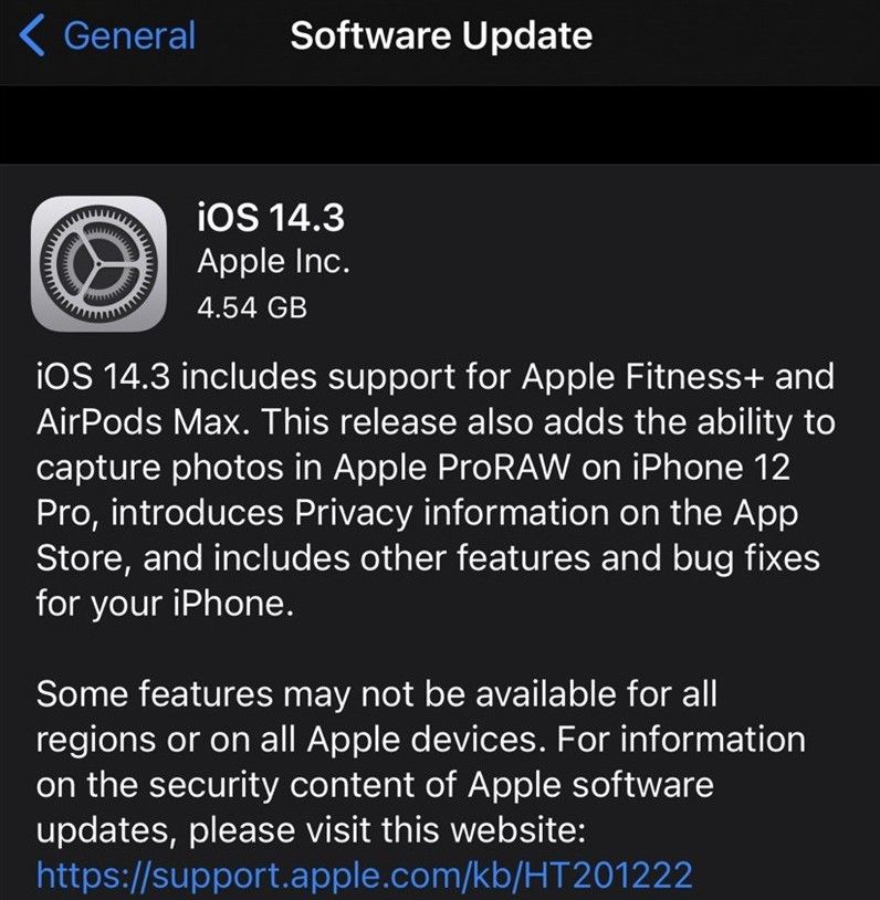 iOS14.3更新了什么？ios14.3值得更新吗？[多图]