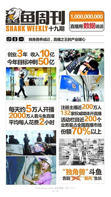 大数据告诉你，凭什么斗鱼估值12亿美元[多图]