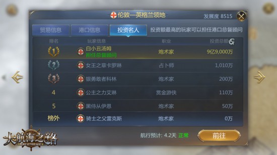 《大航海之路》国家系统首曝[多图]