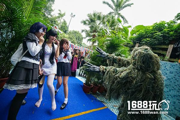台风天又如何？没人能阻止我去长隆水上艳鬼节看小姐姐！[多图]