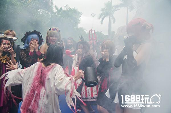 台风天又如何？没人能阻止我去长隆水上艳鬼节看小姐姐！[多图]
