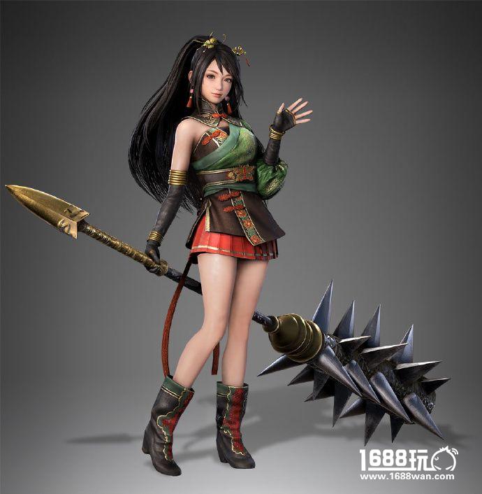 《真三国无双8》最新四位武将建模造型图公开[多图]