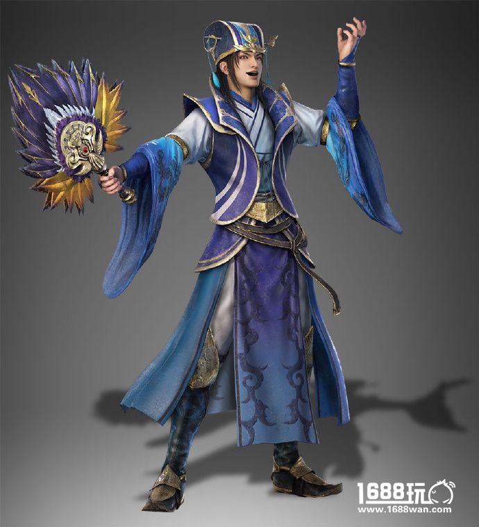 《真三国无双8》最新四位武将建模造型图公开[多图]