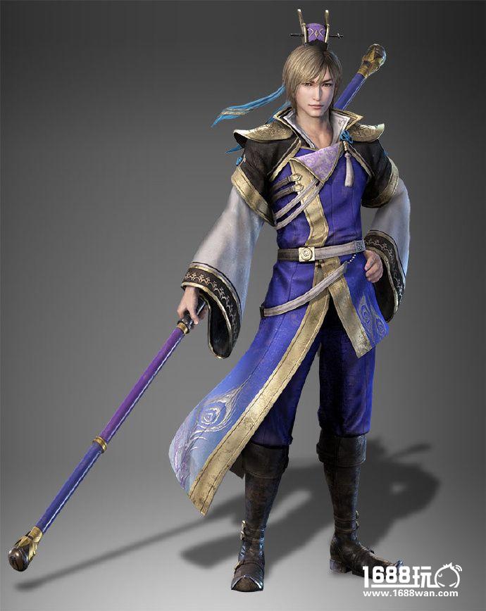 《真三国无双8》最新四位武将建模造型图公开[多图]