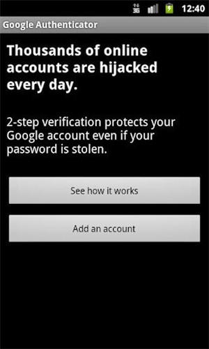 google身份验证器app