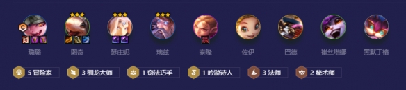 《金铲铲之战》驯龙冒险法师怎么玩 JSL驯龙冒险法师阵容攻略