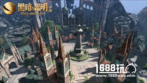 穿越盖亚大陆1495万平方米 游览《黑暗与光明》手游大世界[多图]
