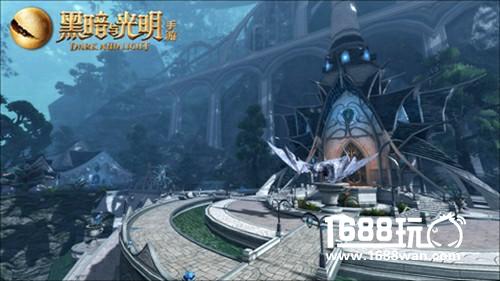 穿越盖亚大陆1495万平方米 游览《黑暗与光明》手游大世界[多图]