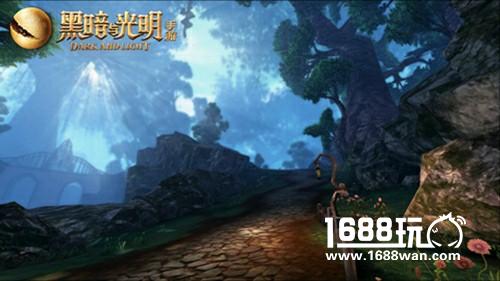 穿越盖亚大陆1495万平方米 游览《黑暗与光明》手游大世界[多图]