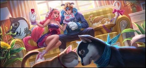 王者荣耀大乔与孙策猫狗日记皮肤什么时候出 猫狗日记情侣皮肤多少钱[视频][多图]
