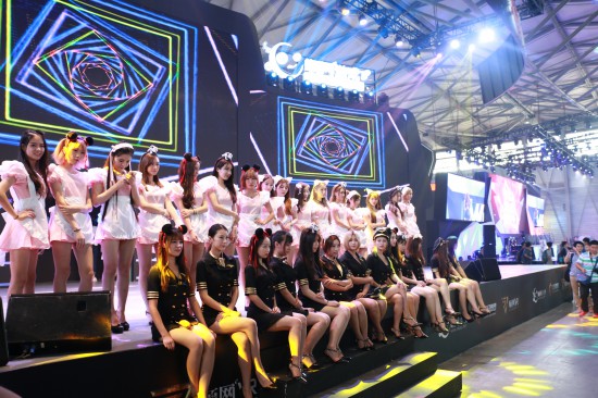 2016年ChinaJoy最美showgirl大盘点[多图]