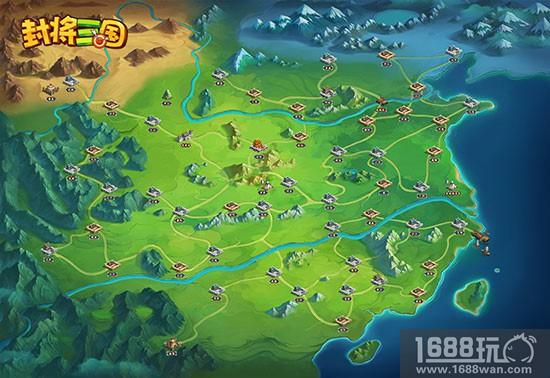 史上最大三国地图 沙盒剧情RPG单机手游《封将三国》大地图曝光[多图]