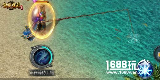 姜太公钓鱼？《贪玩蓝月：传奇来了》跨服苍月岛探险[多图]