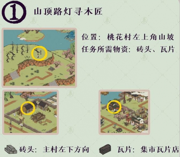 《江南百景图》桃花村最后的故事怎么解 桃花村最后的故事解密攻略