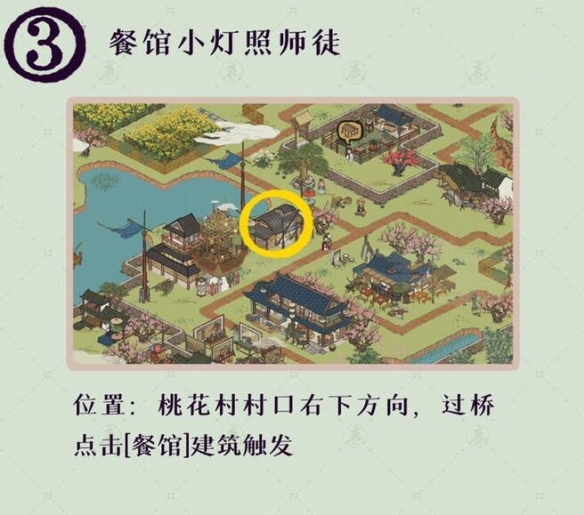 《江南百景图》桃花村最后的故事怎么解 桃花村最后的故事解密攻略