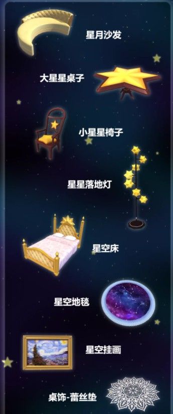 创造与魔法星空家具怎么制作？制作所需材料介绍[多图]