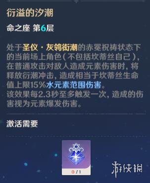《原神》坎蒂丝命座是什么 坎蒂丝命座一览