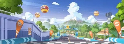 qq飞车手游新地图极地冰镇/1号公路几号出[多图]