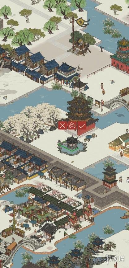 《江南百景图》湖心亭怎么放_湖心亭摆放攻略