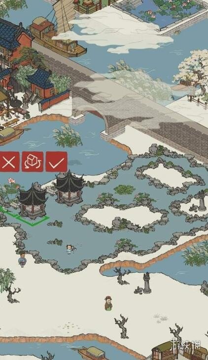 《江南百景图》湖心亭怎么放_湖心亭摆放攻略