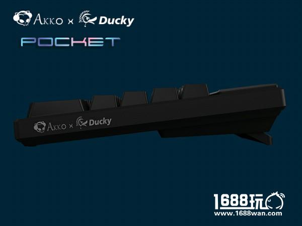 想你不敢!Akko X Ducky Pocket RGB计算器键盘发布[多图]