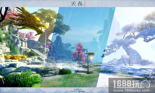 雪景亦有别 蜗牛数字《天乩》手游打造动态天气[多图]