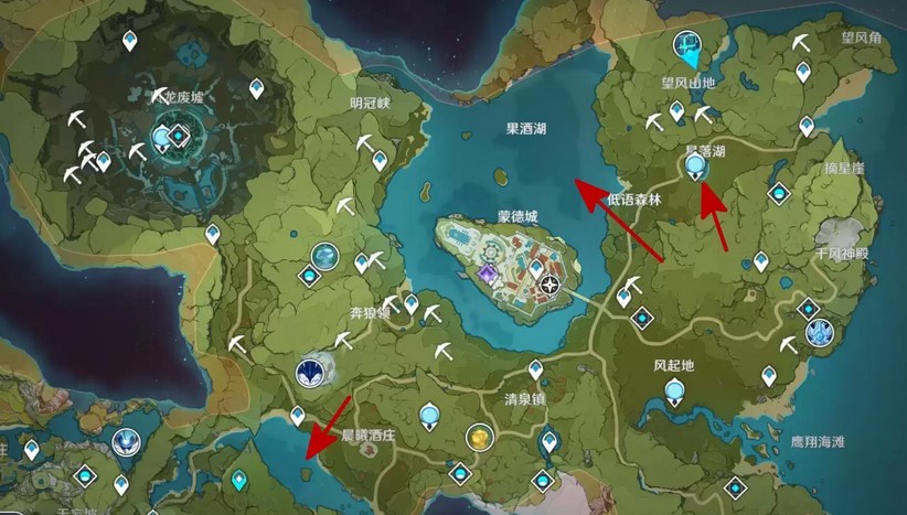 原神可莉经常炸鱼的地方在哪  可莉炸鱼地点位置分享