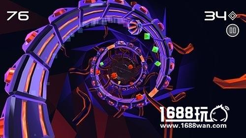 螺旋跑酷新作《Spiraloid》周四上架iOS[多图]图片2