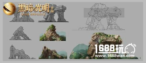 《黑暗与光明》手游原画手稿曝光 解密光与暗的游戏世界观[多图]图片2