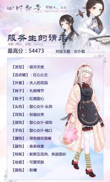 暖暖环游世界服务生的请求S高分搭配推荐[多图]图片3