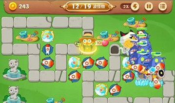 保卫萝卜3冒险模式公园第56关金萝卜获取攻略[多图]图片4