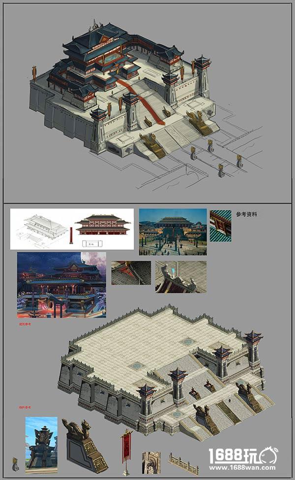 《三国志2017》城池设定曝光?起底史上最复杂的3D主城[多图]图片3