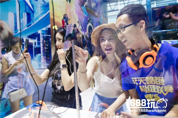 《天天酷跑》参展2017ChinaJoy 极速前进主题版惊艳亮相[视频][多图]图片5
